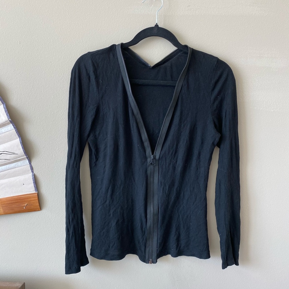 Alexander Wang Zip Up Shirt